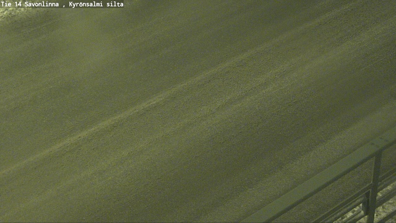 Weather Camera Image Väg 14 Nyslott, Kyrönsalmi, Savonlinna, Etelä-Savo