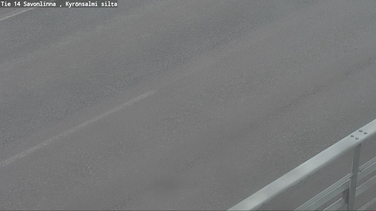 Weather Camera Image Road 14 Savonlinna, Kyrönsalmi, Savonlinna, Etelä-Savo