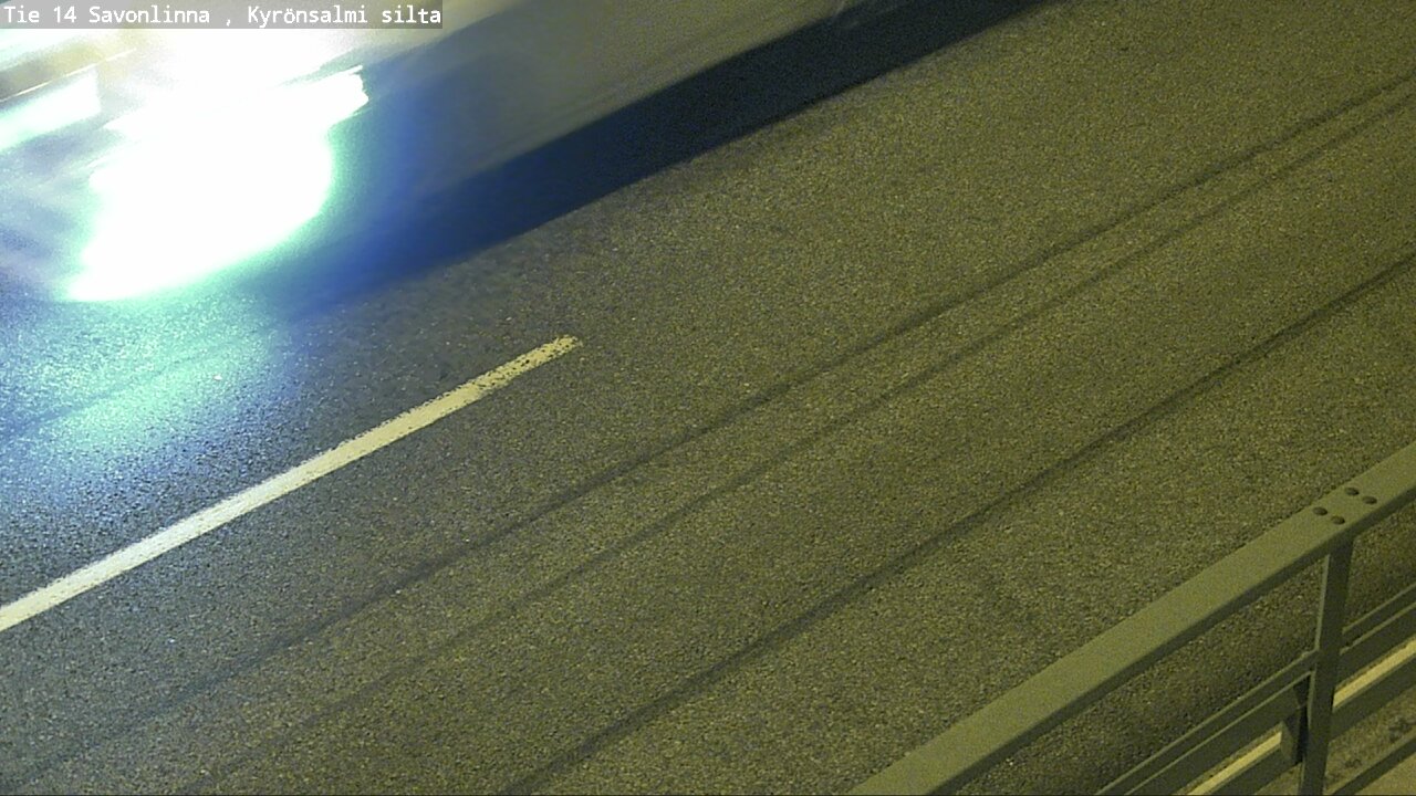 Weather Camera Image Road 14 Savonlinna, Kyrönsalmi, Savonlinna, Etelä-Savo