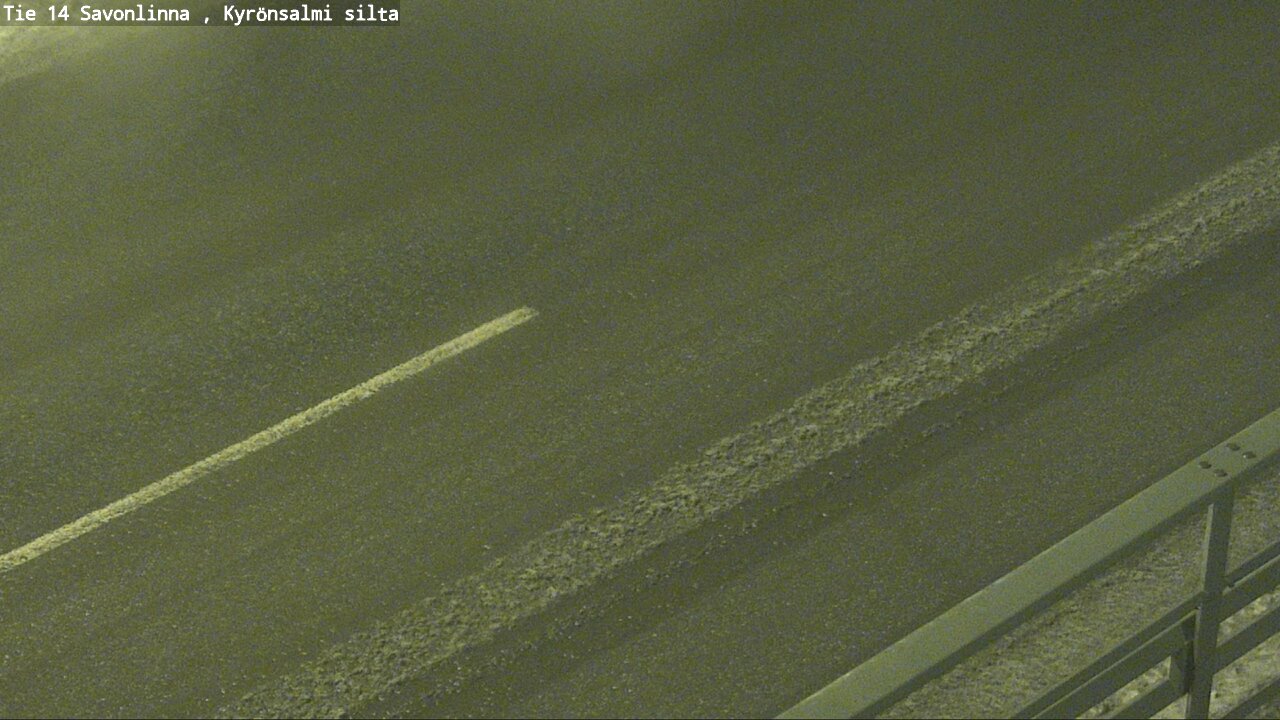 Weather Camera Image Väg 14 Nyslott, Kyrönsalmi, Savonlinna, Etelä-Savo