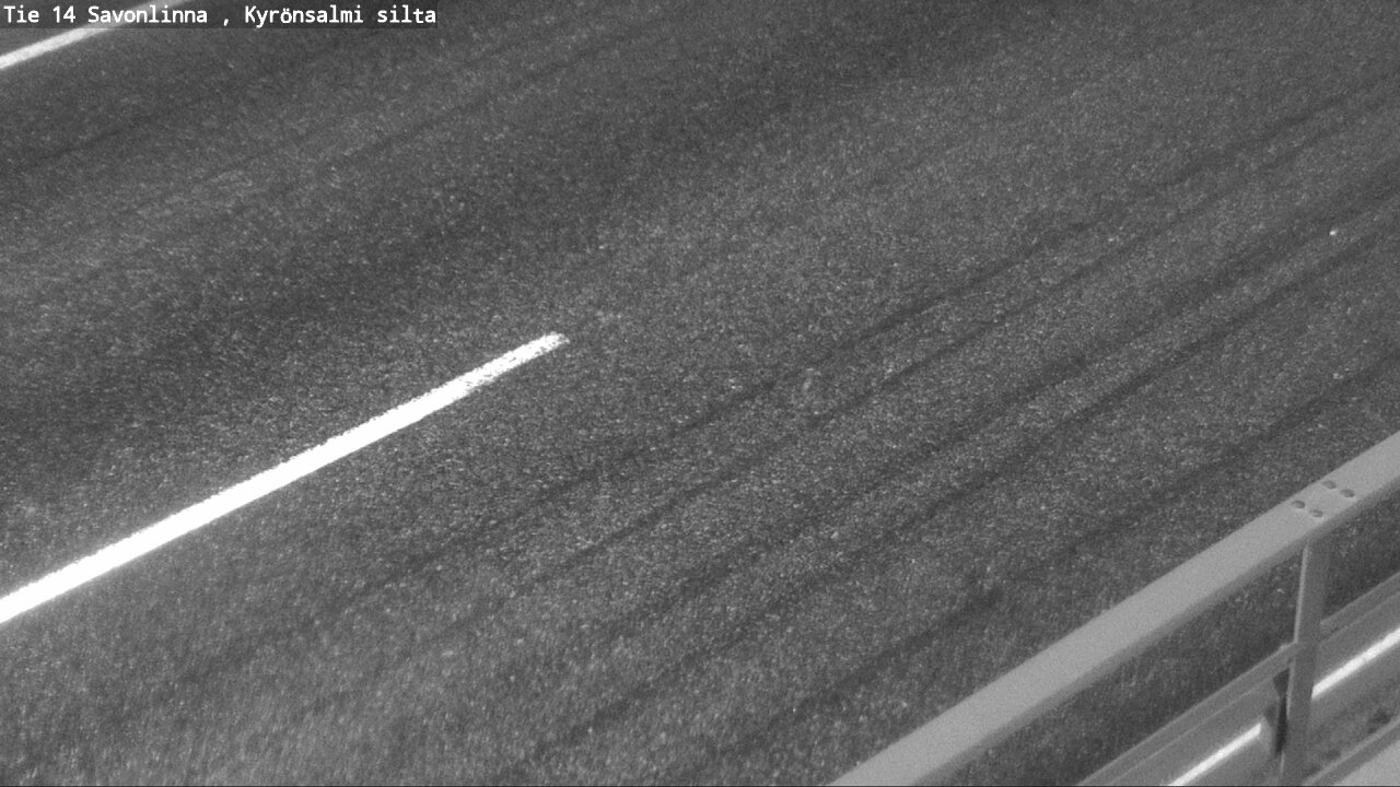 Weather Camera Image Road 14 Savonlinna, Kyrönsalmi, Savonlinna, Etelä-Savo