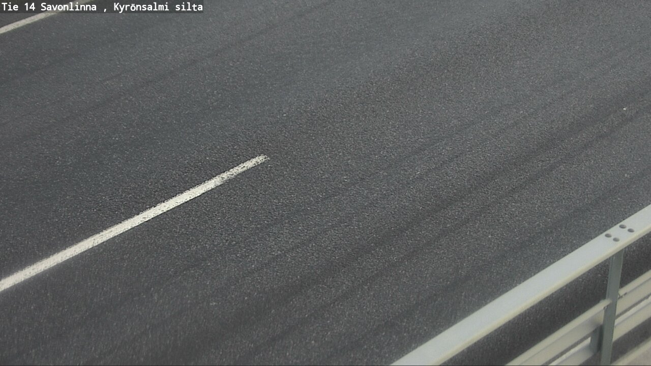 Weather Camera Image Road 14 Savonlinna, Kyrönsalmi, Savonlinna, Etelä-Savo