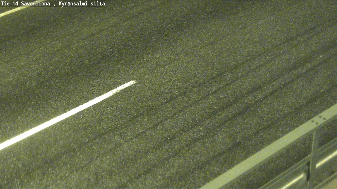 Weather Camera Image Road 14 Savonlinna, Kyrönsalmi, Savonlinna, Etelä-Savo