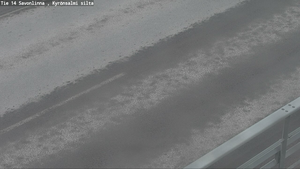 Weather Camera Image Road 14 Savonlinna, Kyrönsalmi, Savonlinna, Etelä-Savo