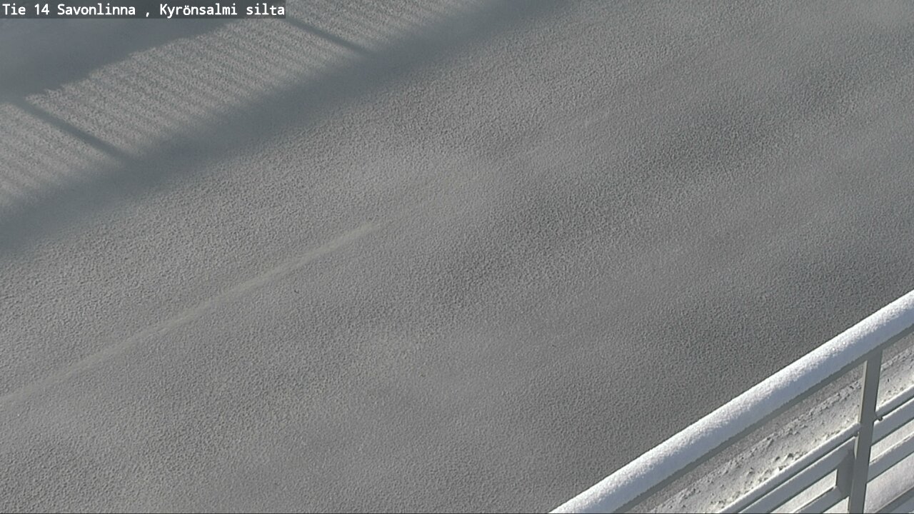 Weather Camera Image Road 14 Savonlinna, Kyrönsalmi, Savonlinna, Etelä-Savo