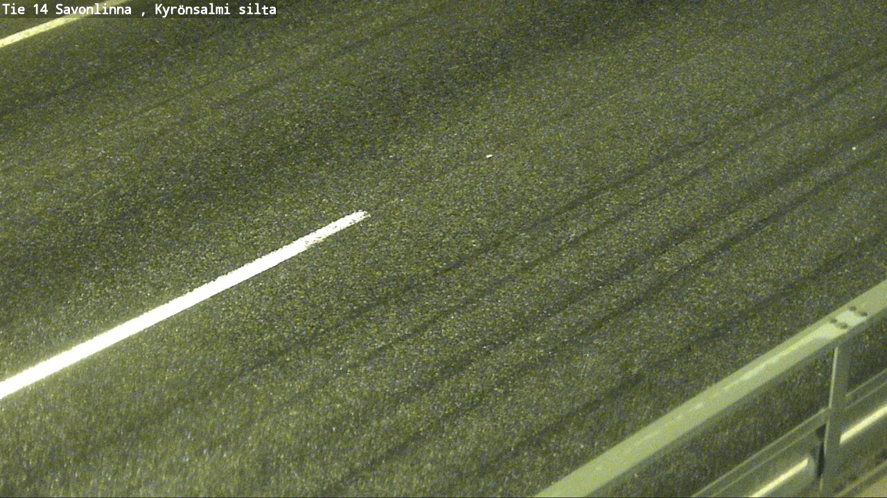 Weather Camera Image Road 14 Savonlinna, Kyrönsalmi, Savonlinna, Etelä-Savo