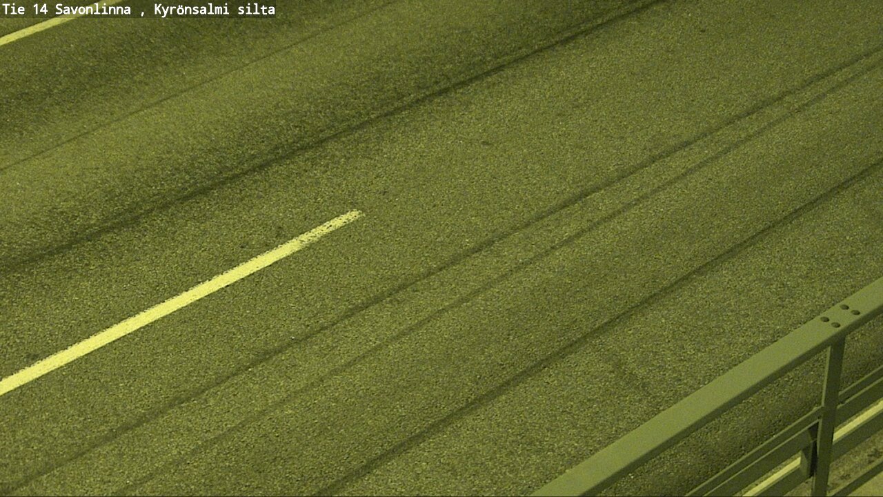 Weather Camera Image Road 14 Savonlinna, Kyrönsalmi, Savonlinna, Etelä-Savo