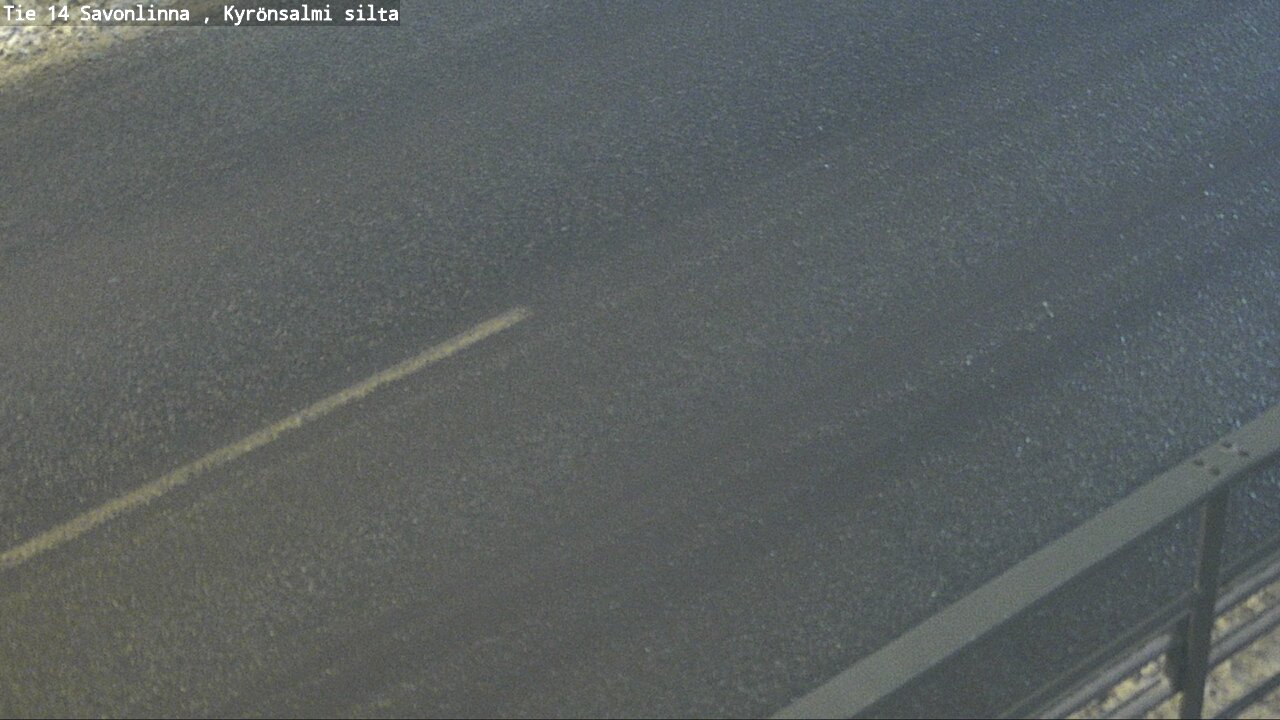Weather Camera Image Väg 14 Nyslott, Kyrönsalmi, Savonlinna, Etelä-Savo