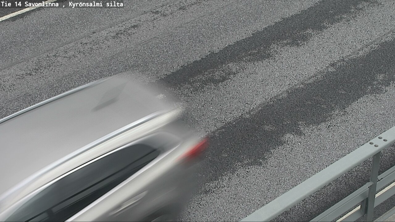 Weather Camera Image Road 14 Savonlinna, Kyrönsalmi, Savonlinna, Etelä-Savo