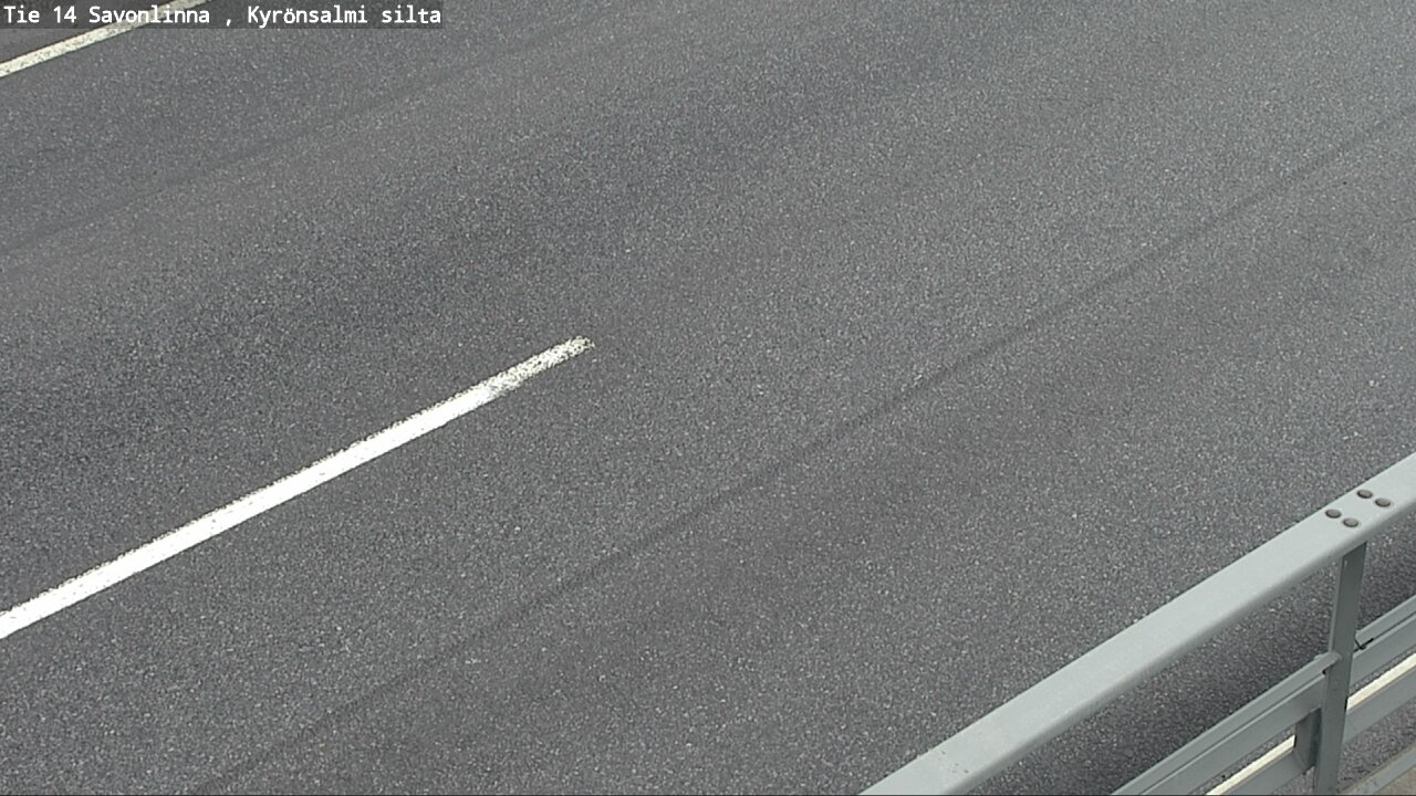 Weather Camera Image Väg 14 Nyslott, Kyrönsalmi, Savonlinna, Etelä-Savo