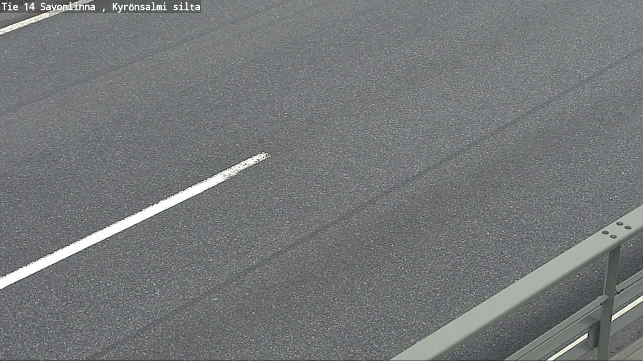 Weather Camera Image Väg 14 Nyslott, Kyrönsalmi, Savonlinna, Etelä-Savo