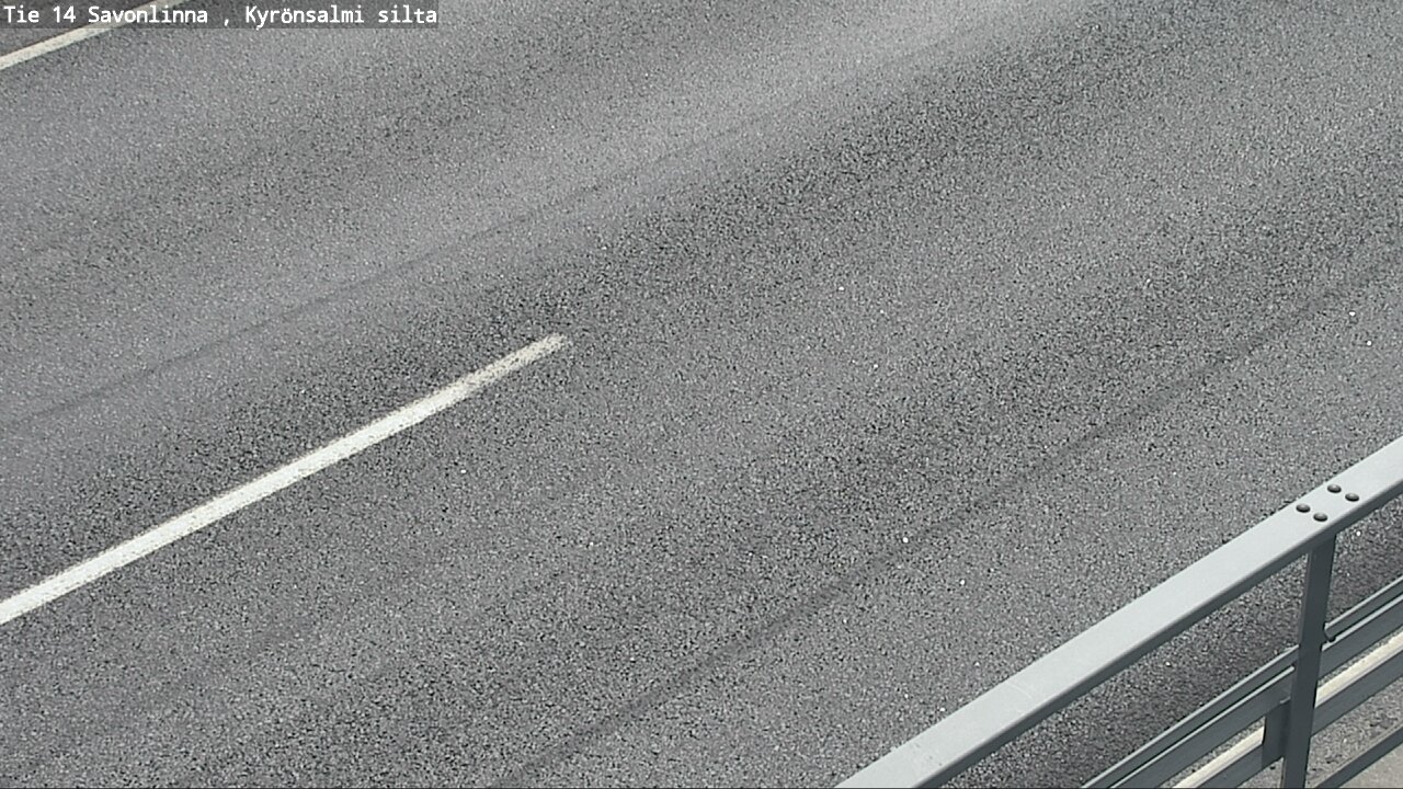 Weather Camera Image Road 14 Savonlinna, Kyrönsalmi, Savonlinna, Etelä-Savo
