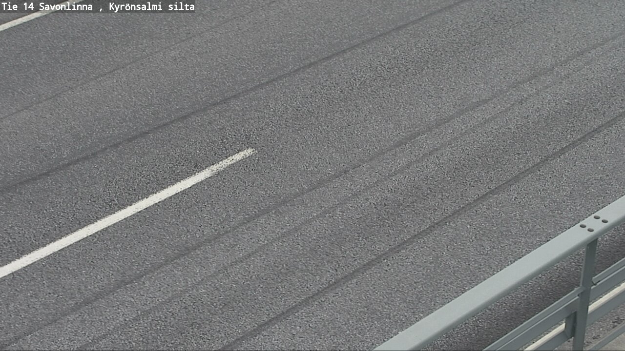 Weather Camera Image Road 14 Savonlinna, Kyrönsalmi, Savonlinna, Etelä-Savo