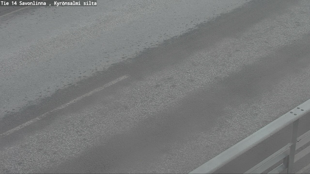 Weather Camera Image Road 14 Savonlinna, Kyrönsalmi, Savonlinna, Etelä-Savo