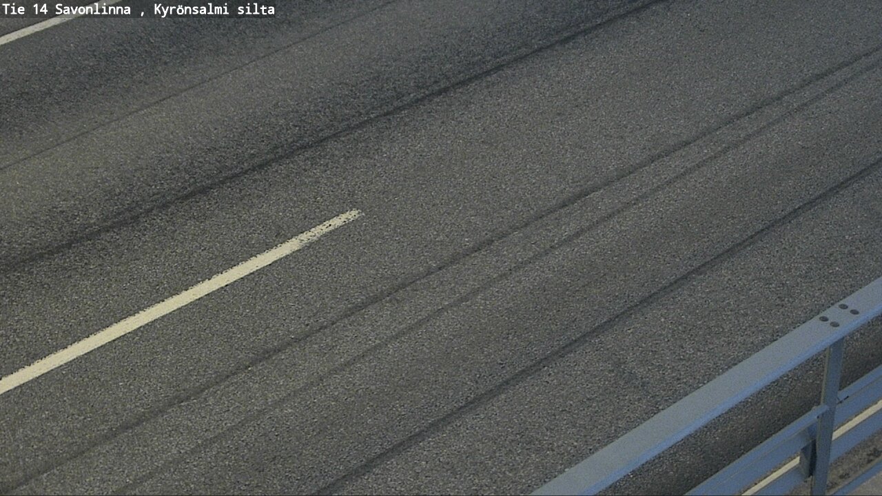 Weather Camera Image Road 14 Savonlinna, Kyrönsalmi, Savonlinna, Etelä-Savo