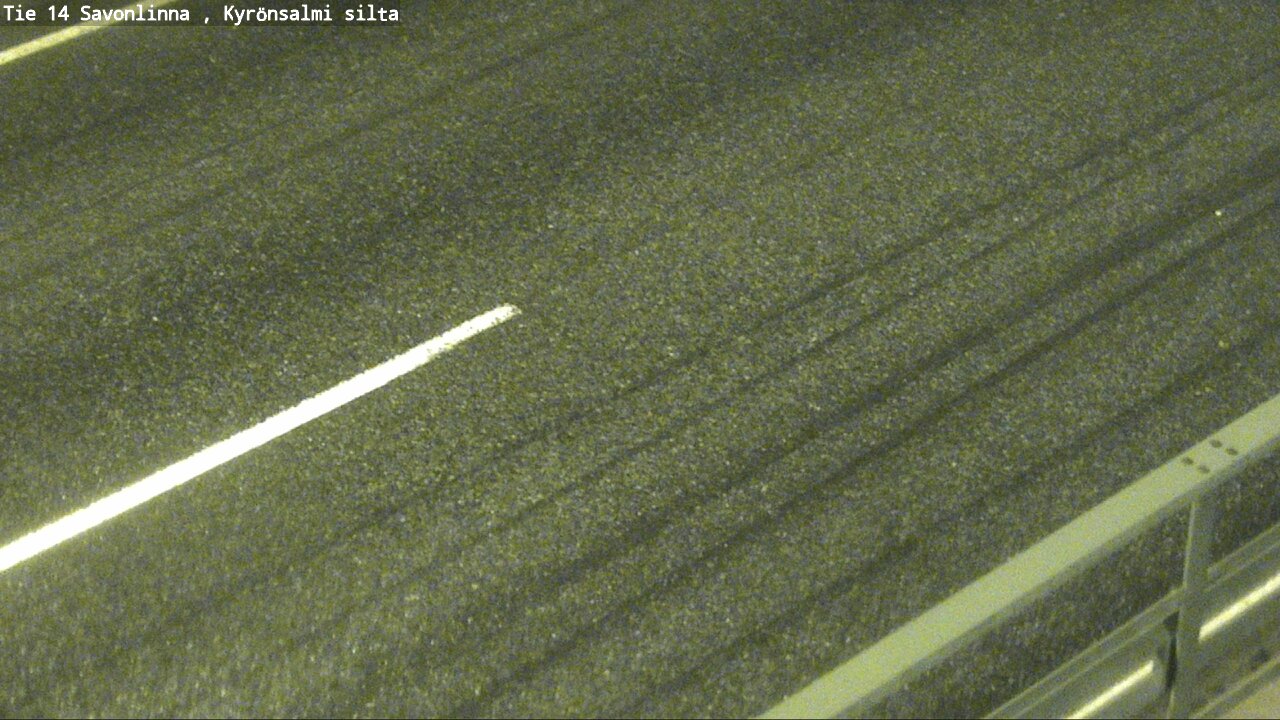 Weather Camera Image Road 14 Savonlinna, Kyrönsalmi, Savonlinna, Etelä-Savo