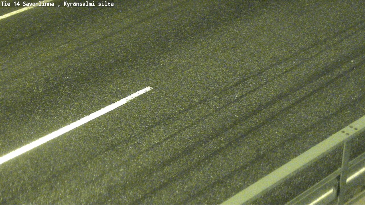 Weather Camera Image Road 14 Savonlinna, Kyrönsalmi, Savonlinna, Etelä-Savo