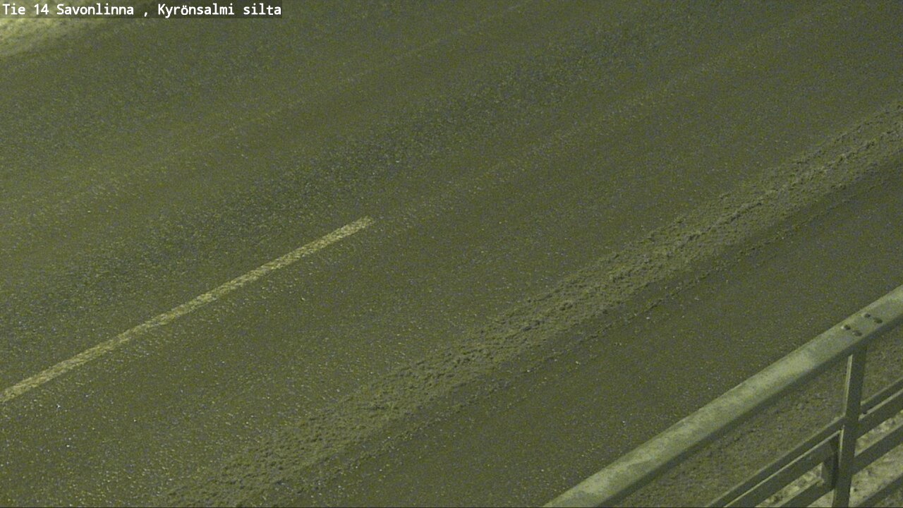 Weather Camera Image Väg 14 Nyslott, Kyrönsalmi, Savonlinna, Etelä-Savo