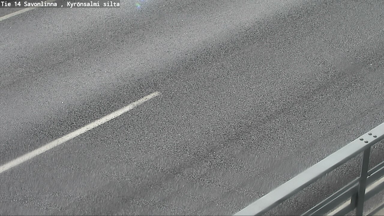Weather Camera Image Road 14 Savonlinna, Kyrönsalmi, Savonlinna, Etelä-Savo