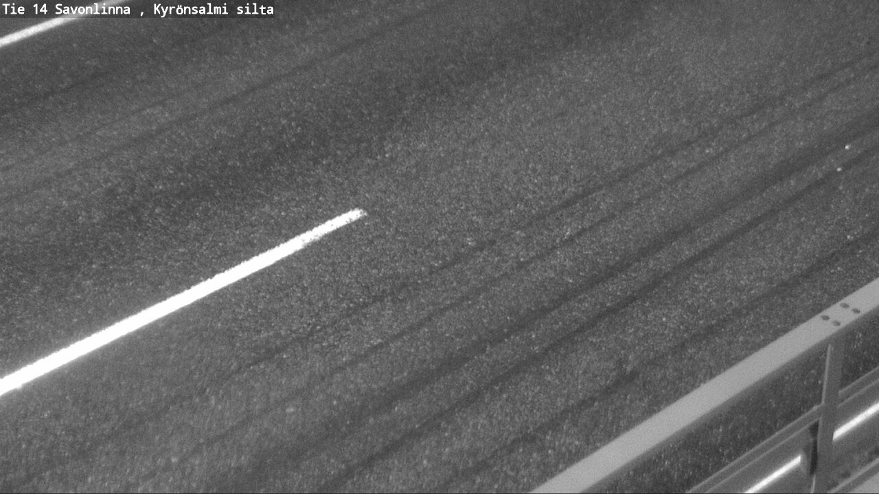 Weather Camera Image Road 14 Savonlinna, Kyrönsalmi, Savonlinna, Etelä-Savo