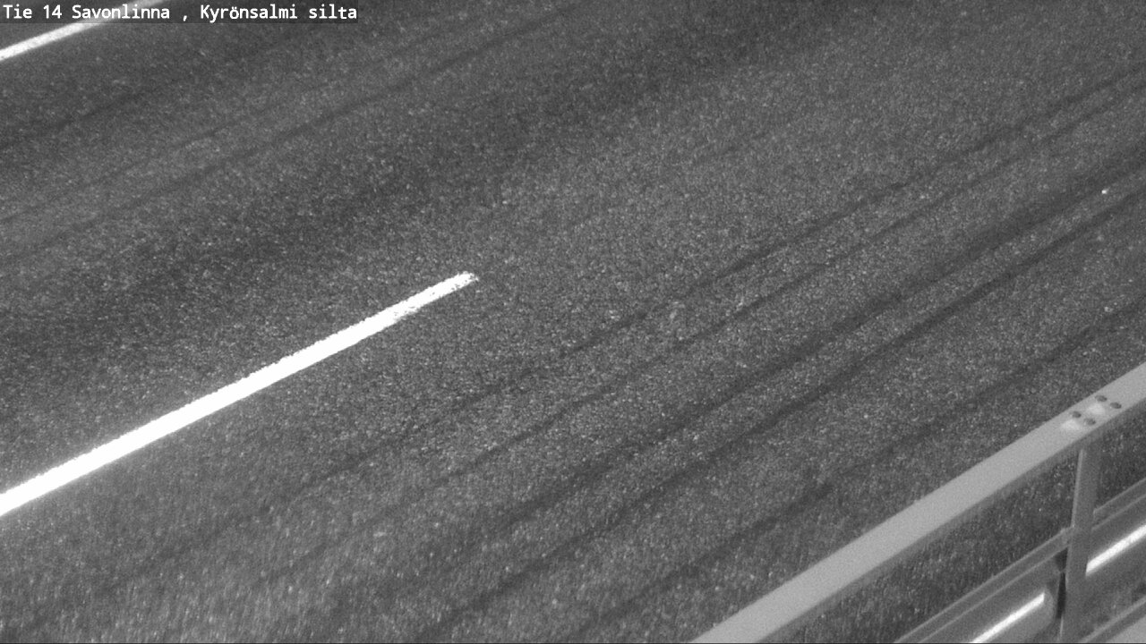 Weather Camera Image Road 14 Savonlinna, Kyrönsalmi, Savonlinna, Etelä-Savo