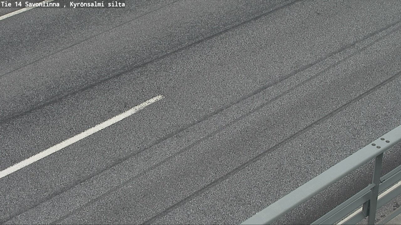 Weather Camera Image Road 14 Savonlinna, Kyrönsalmi, Savonlinna, Etelä-Savo