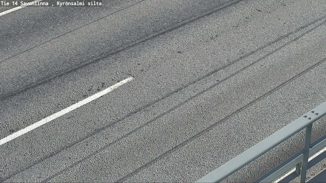 Weather Camera Image Road 14 Savonlinna, Kyrönsalmi, Savonlinna, Etelä-Savo
