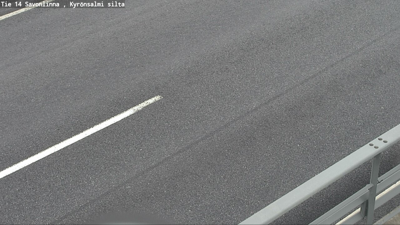 Weather Camera Image Väg 14 Nyslott, Kyrönsalmi, Savonlinna, Etelä-Savo