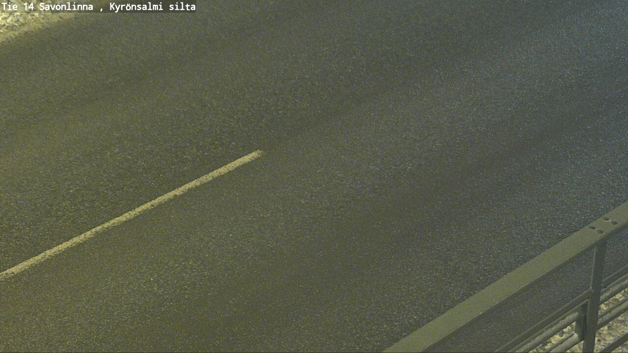 Weather Camera Image Väg 14 Nyslott, Kyrönsalmi, Savonlinna, Etelä-Savo