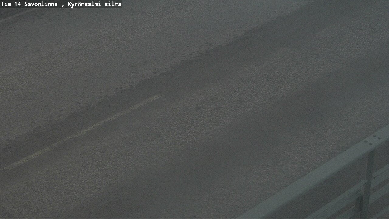 Weather Camera Image Road 14 Savonlinna, Kyrönsalmi, Savonlinna, Etelä-Savo