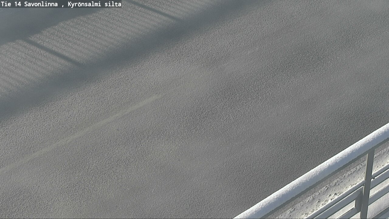 Weather Camera Image Road 14 Savonlinna, Kyrönsalmi, Savonlinna, Etelä-Savo