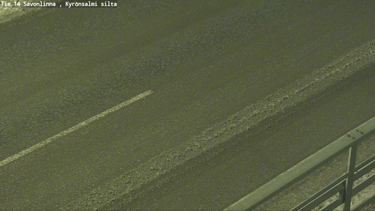 Weather Camera Image Väg 14 Nyslott, Kyrönsalmi, Savonlinna, Etelä-Savo