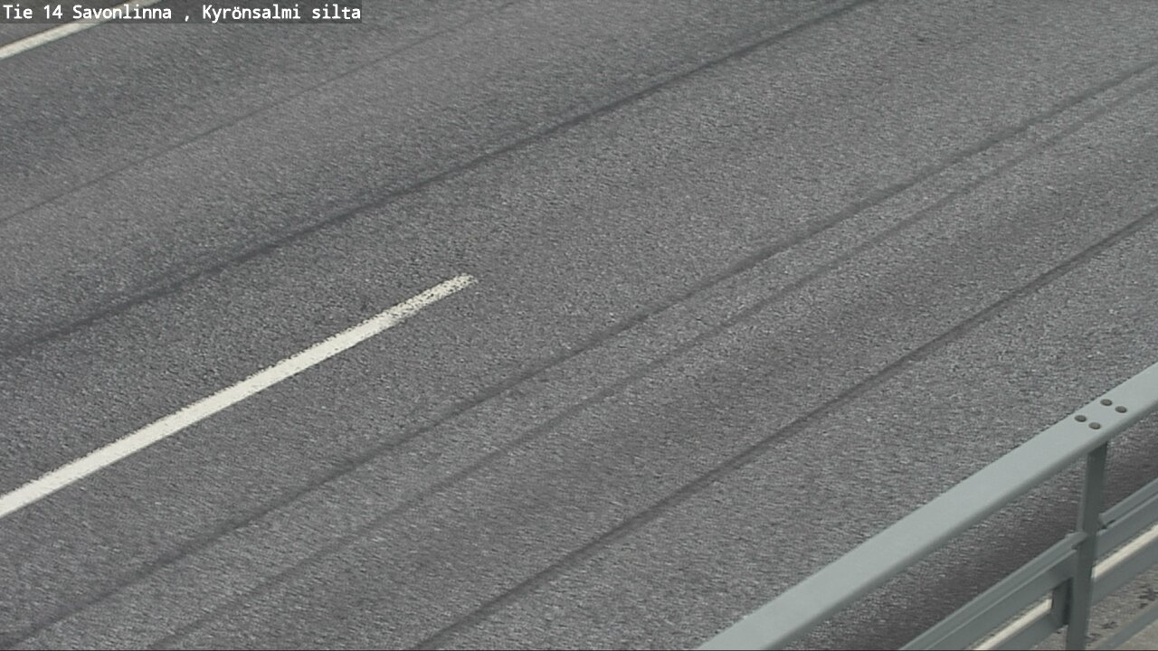 Weather Camera Image Road 14 Savonlinna, Kyrönsalmi, Savonlinna, Etelä-Savo