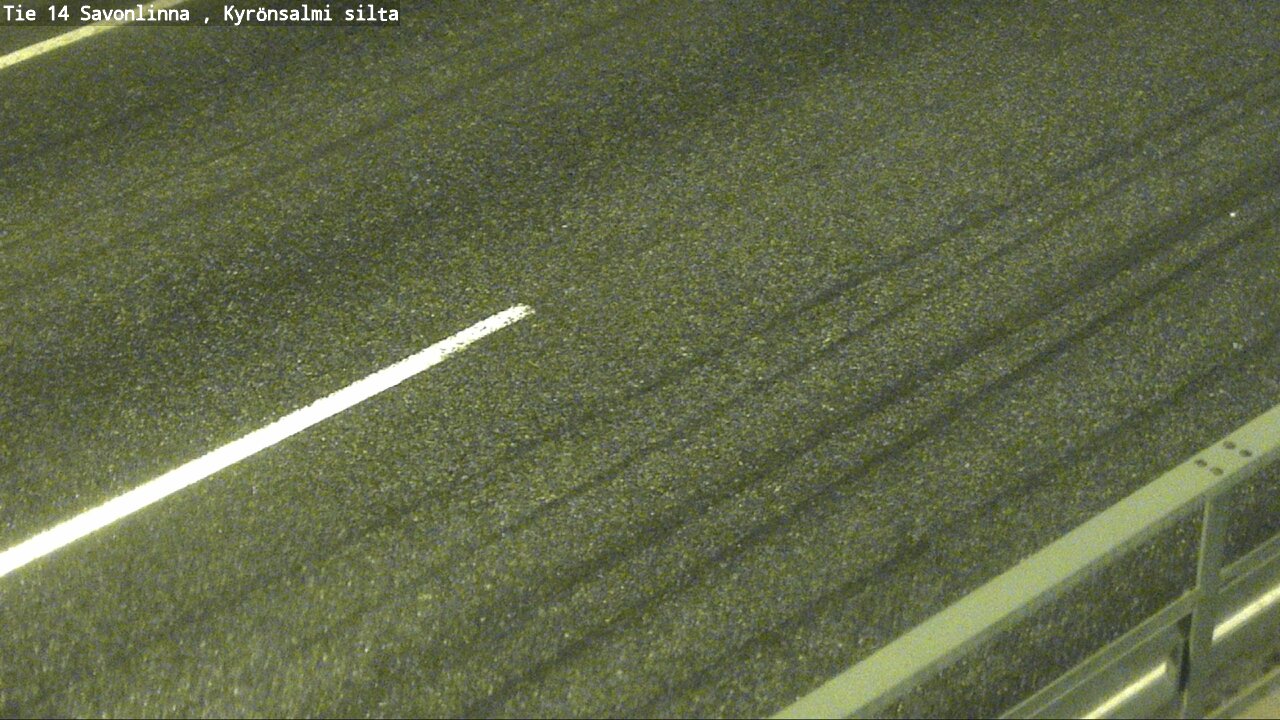 Weather Camera Image Road 14 Savonlinna, Kyrönsalmi, Savonlinna, Etelä-Savo