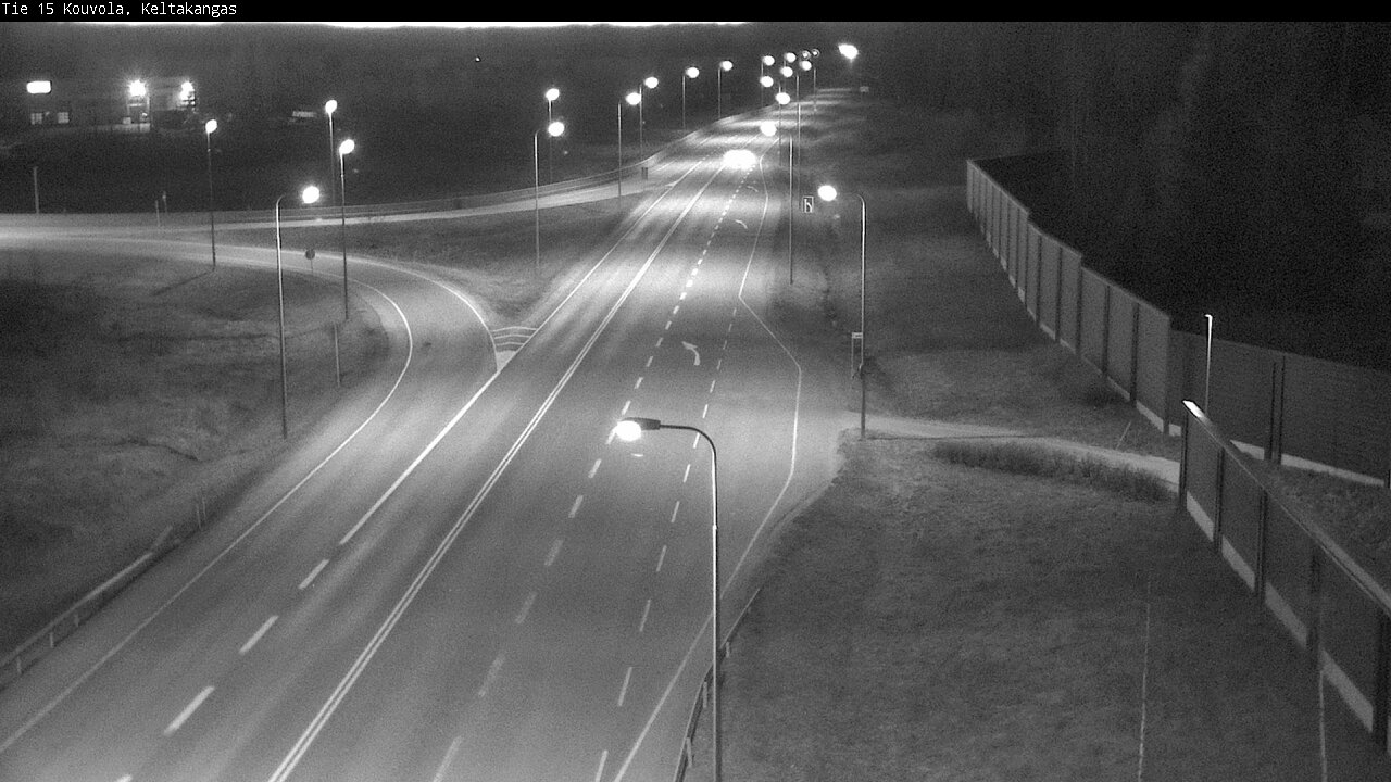 Weather Camera Image Väg 15 Kouvola, Keltakangas, Kouvola, Kymenlaakso