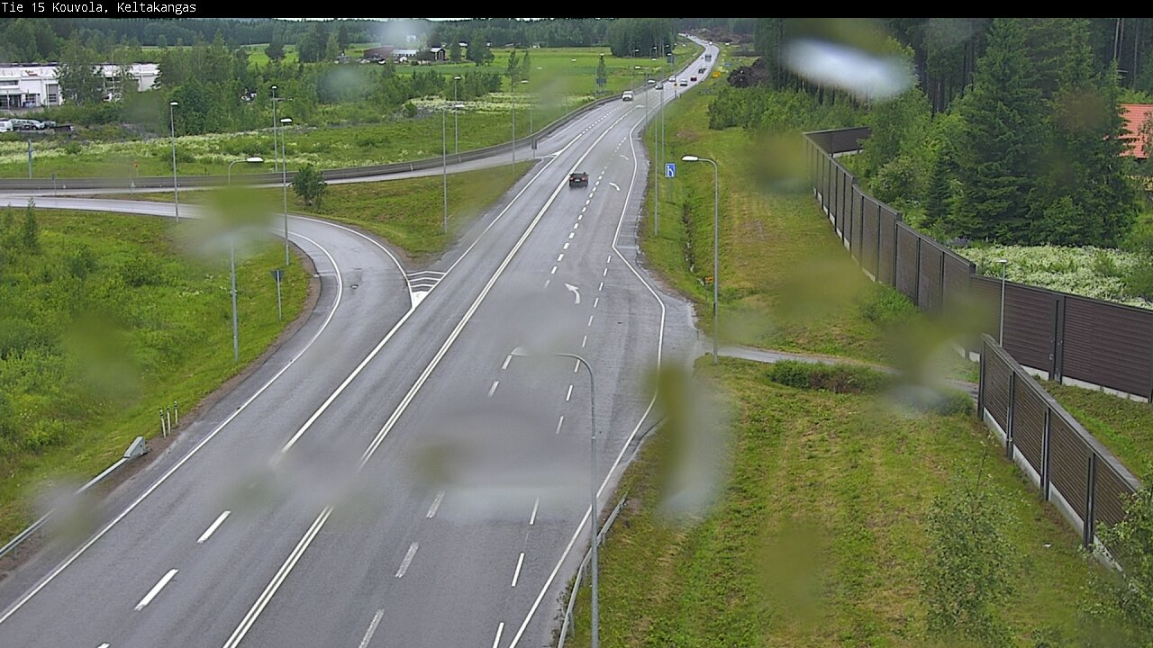 Weather Camera Image Väg 15 Kouvola, Keltakangas, Kouvola, Kymenlaakso