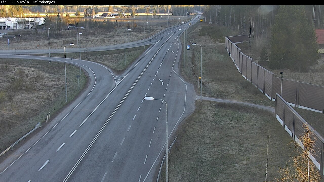 Weather Camera Image Väg 15 Kouvola, Keltakangas, Kouvola, Kymenlaakso