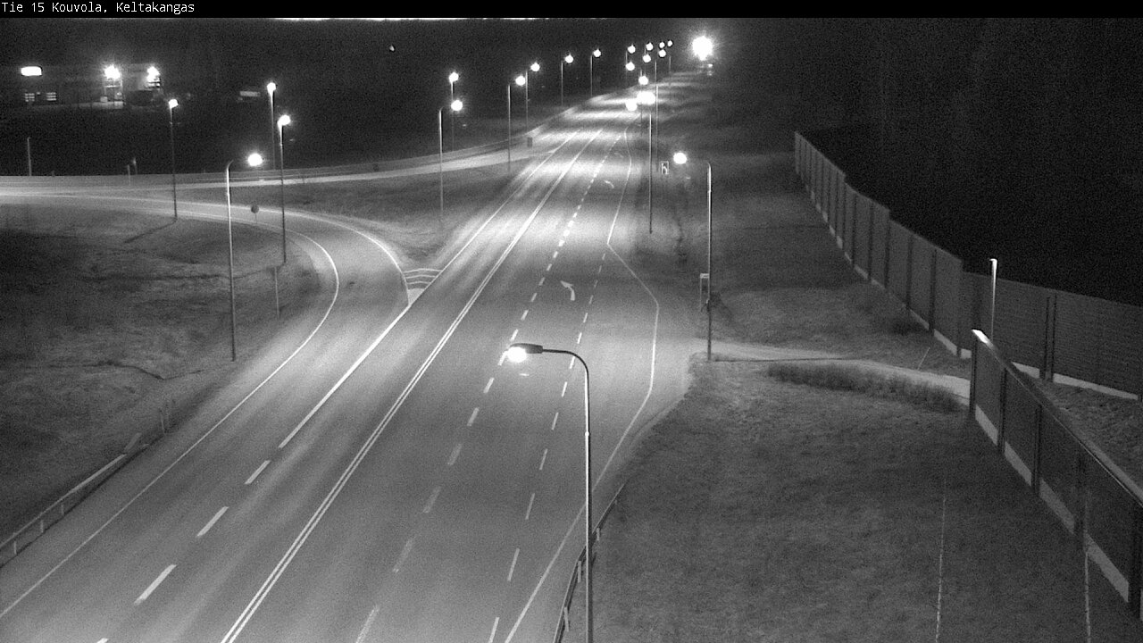 Weather Camera Image Väg 15 Kouvola, Keltakangas, Kouvola, Kymenlaakso