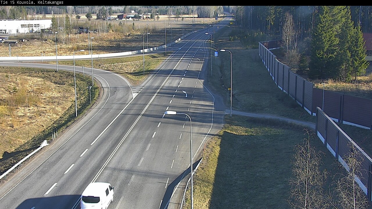 Weather Camera Image Väg 15 Kouvola, Keltakangas, Kouvola, Kymenlaakso