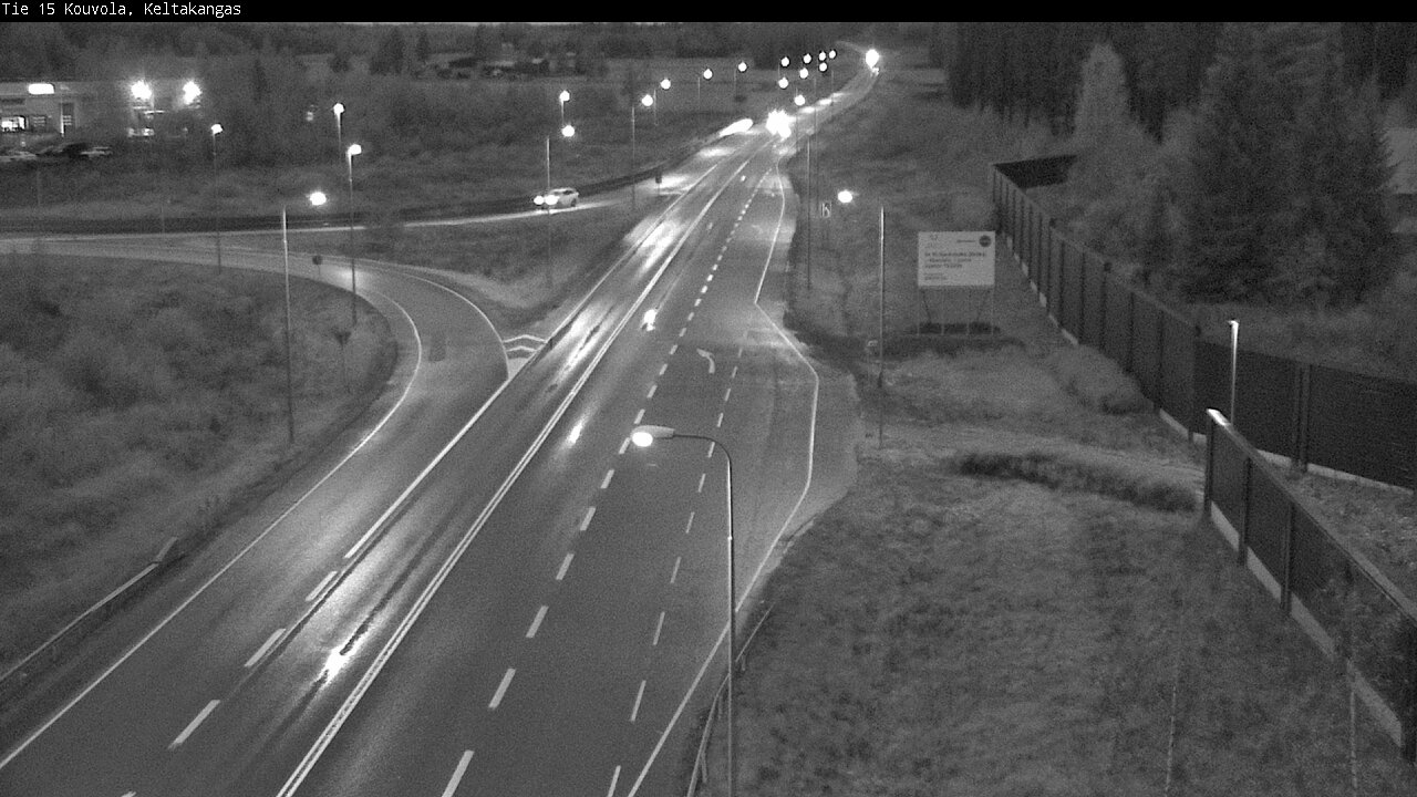 Weather Camera Image Road 15 Kouvola, Keltakangas, Kouvola, Kymenlaakso