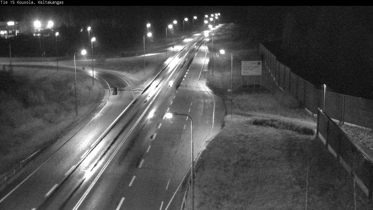 Weather Camera Image Road 15 Kouvola, Keltakangas, Kouvola, Kymenlaakso