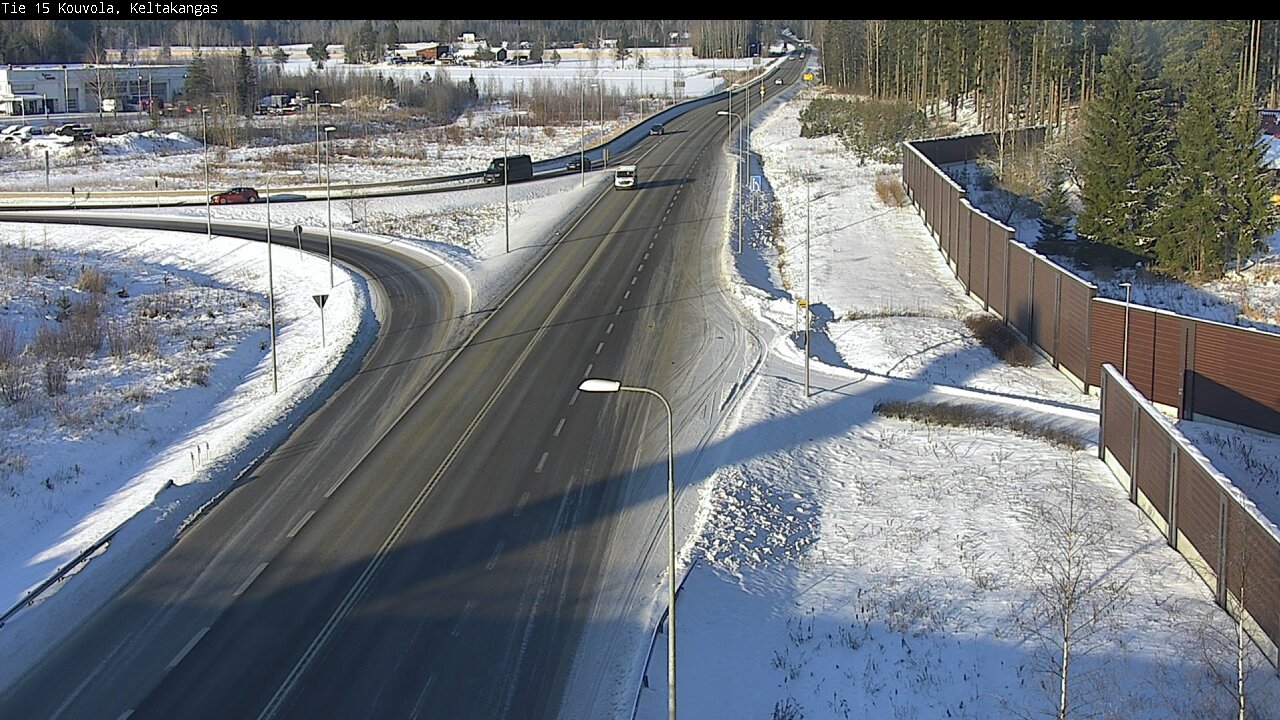 Weather Camera Image Road 15 Kouvola, Keltakangas, Kouvola, Kymenlaakso