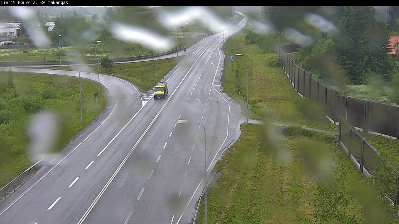 Weather Camera Image Väg 15 Kouvola, Keltakangas, Kouvola, Kymenlaakso