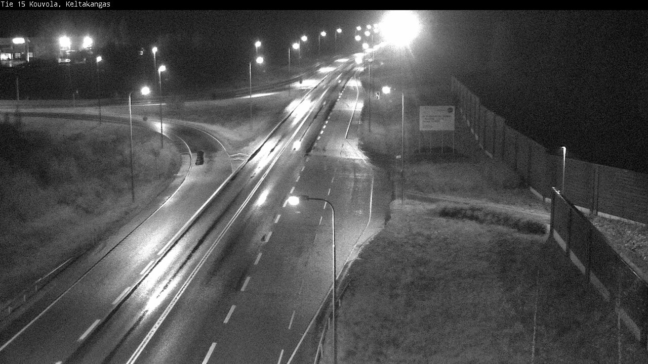 Weather Camera Image Road 15 Kouvola, Keltakangas, Kouvola, Kymenlaakso