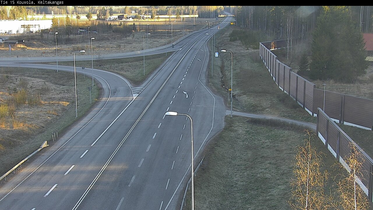 Weather Camera Image Väg 15 Kouvola, Keltakangas, Kouvola, Kymenlaakso
