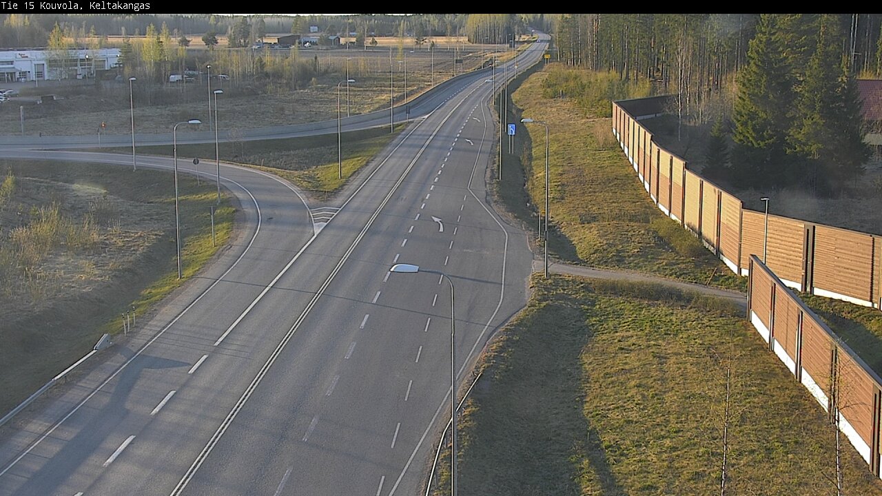 Weather Camera Image Väg 15 Kouvola, Keltakangas, Kouvola, Kymenlaakso