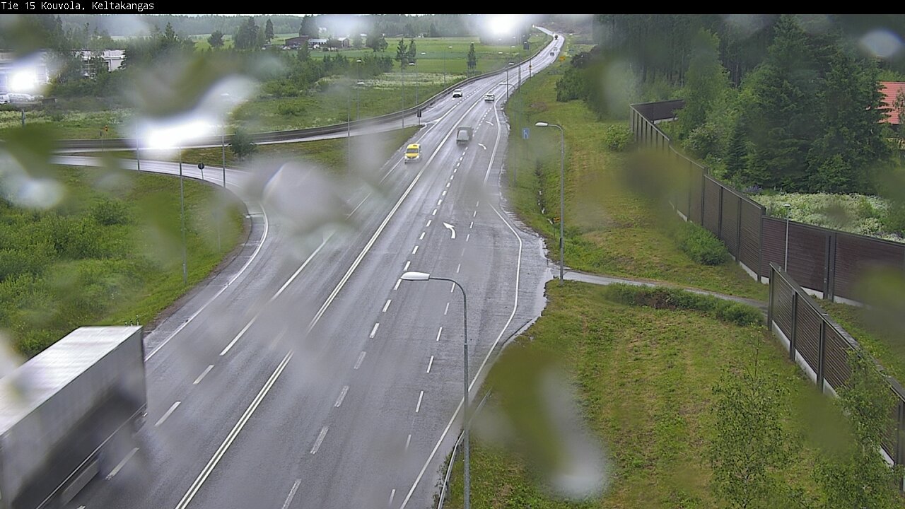 Weather Camera Image Väg 15 Kouvola, Keltakangas, Kouvola, Kymenlaakso