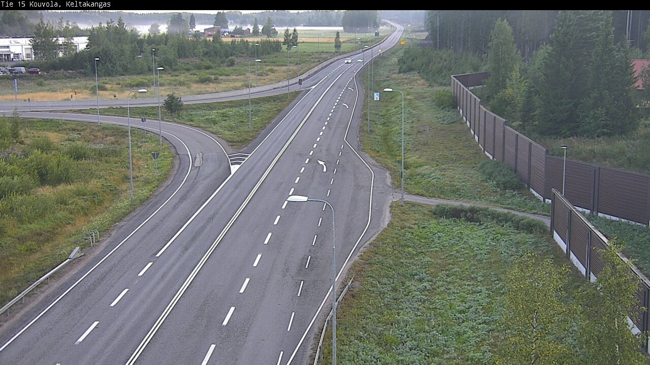 Weather Camera Image Road 15 Kouvola, Keltakangas, Kouvola, Kymenlaakso