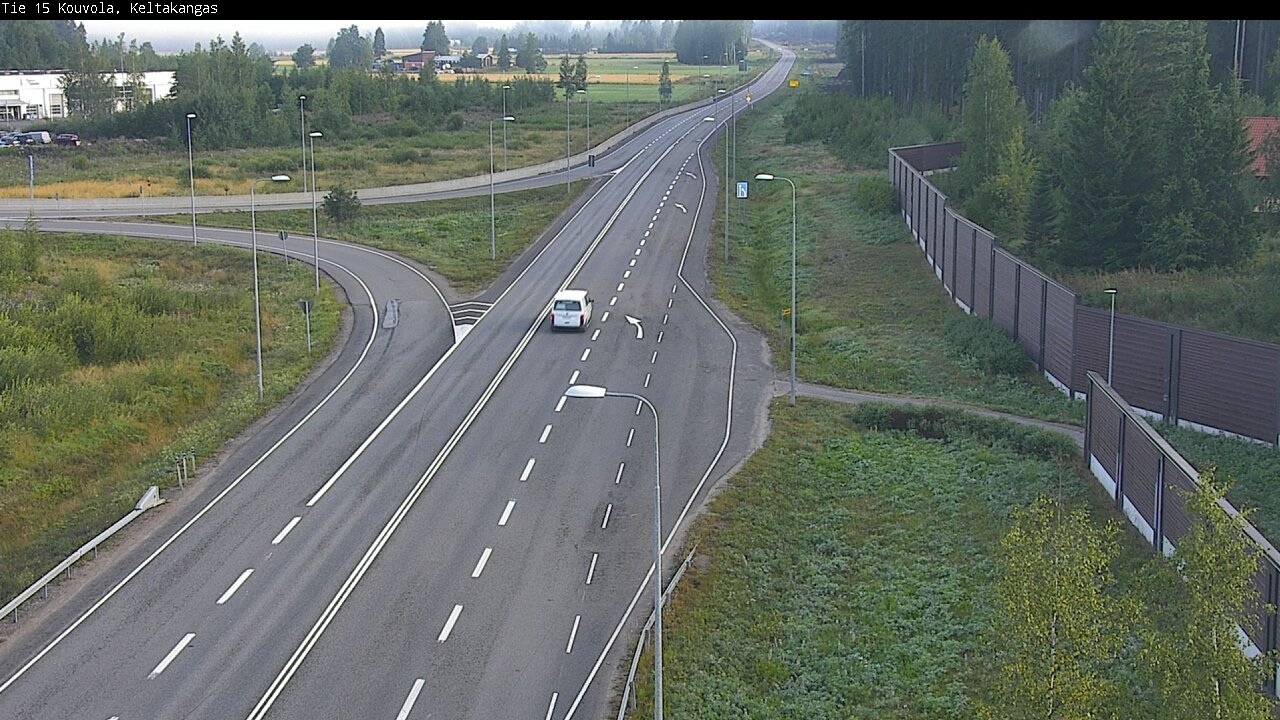 Weather Camera Image Road 15 Kouvola, Keltakangas, Kouvola, Kymenlaakso