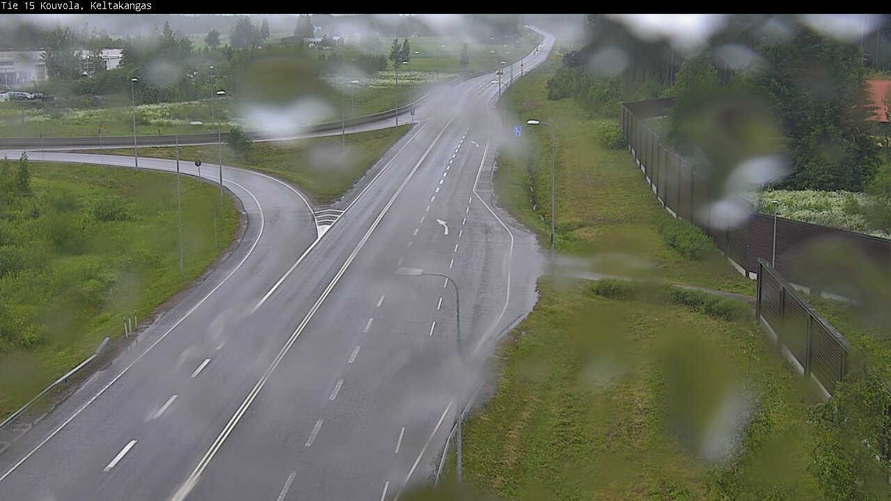 Weather Camera Image Väg 15 Kouvola, Keltakangas, Kouvola, Kymenlaakso